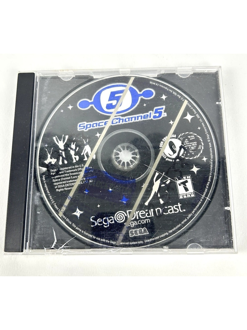 Sega Dreamcast Space Channel 5 2000 Disc Only Untested Read